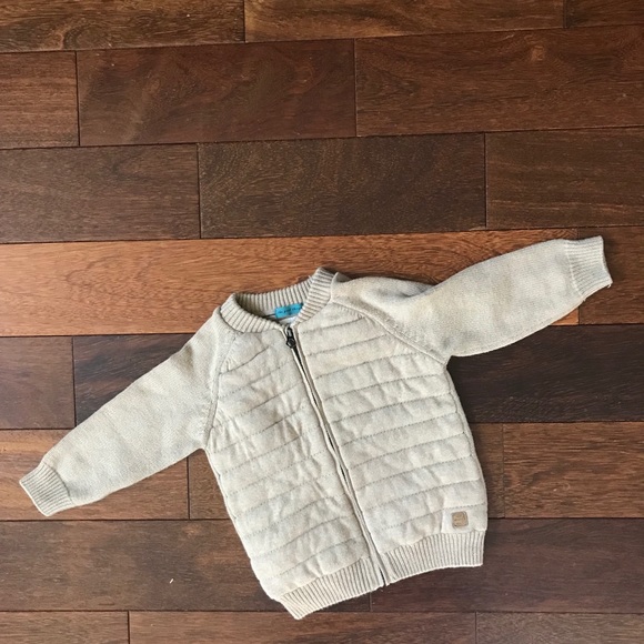 Zara Kids Zip Sweater - Picture 1 of 2